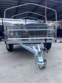 Новий причіп мійний та надійний із нержавійки 200х130х40 "Дніпро"