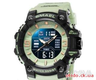 Мужские часы Smael 8049 black green