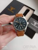 Механические мужские часы авиаторы Tandorio 39mm NH35a 20bar