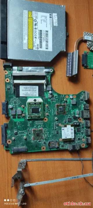 Системная плата AMD 538391-001 материнской платы ноутбука HP Compaq 61