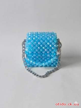Crystal Sky Bead Bag  Твоя ідеальна блакитна хмаринка