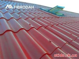 Шифер FIBRODAH Classic(Бордо)