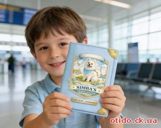 Дитячий паспорт мандрівника для дітей від 4 років Simba Travel Club