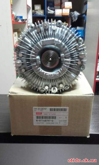 Вискомуфта двигателя ISUZU 4HG1, 4HG1-T, 4НЕ1, 4НК1, 4HV1, 4JJ1