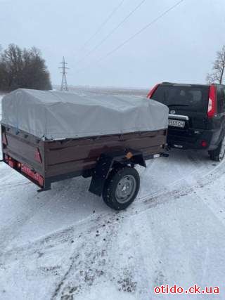 Легковой прицеп Днепр 200 и другие модели.Тент ПВХ в подарок.Рассрочка