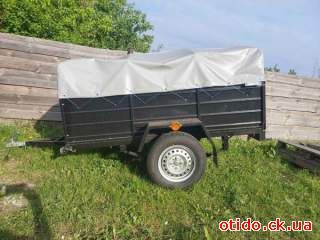 Прицеп ДНЕПР (на волговских рессорах) с Завода.