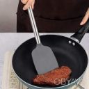Лопатка нейлоновая термостойкая с металлической ручкой и петлей для