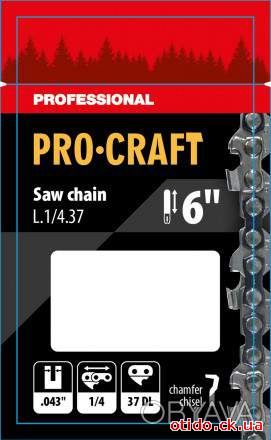 Ланцюг для ланцюгової пилки Procraft L.1/4.37 Universal 1/4" шаг 37