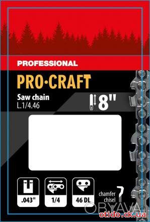 Ланцюг для ланцюгової пилки Procraft L.1/4.46 Universal 1/4" шаг 46
