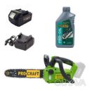 Акумуляторна ланцюгова пила Procraft PKA42Li + 1 акб 4Аг + ЗП charger20/1 +