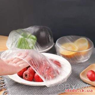 Универсальные пакеты на резинке для хранения продуктов в холодильнике