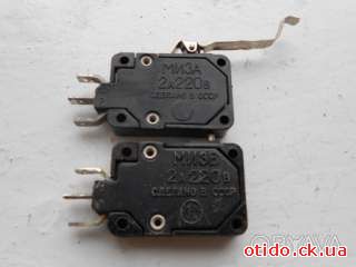 Микропереключатели МИ3А, МИ3В, МИ5, ВК-5, МП 110