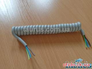 Кабель спиральный серый ThermoPulse Gray 0, 2m / растяжение до 140 см