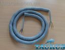 Кабель спиральный серый длинный ThermoPusle Gray Long 1