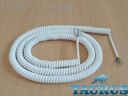 Кабель спиральный белый длинный ThermoPulse White Extra Long 2 м / растяжение