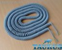 Кабель спиральный серый длинный ThermoPusle Gray Extra Long 3 м / растяжение