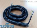 Кабель спиральный чёрный ThermoPulse Power Black 3х1.5; Длина 1м / растяжение
