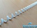 Кабель спиральный белый ThermoPulse ExtraPower White 1m 3G2.5 / растяжение до