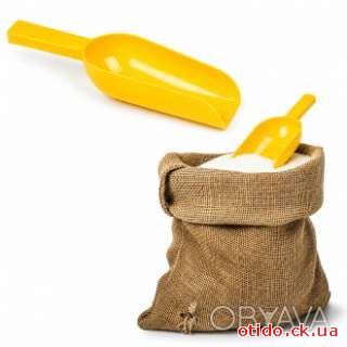 Совок большой пластиковый для сахара