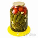 Подставка плетеная круглая силиконовая под горячее коврик для чашки банки &Oslash; 15